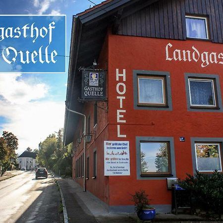 Landgasthof Zur Quelle Seeshaupt Buitenkant foto