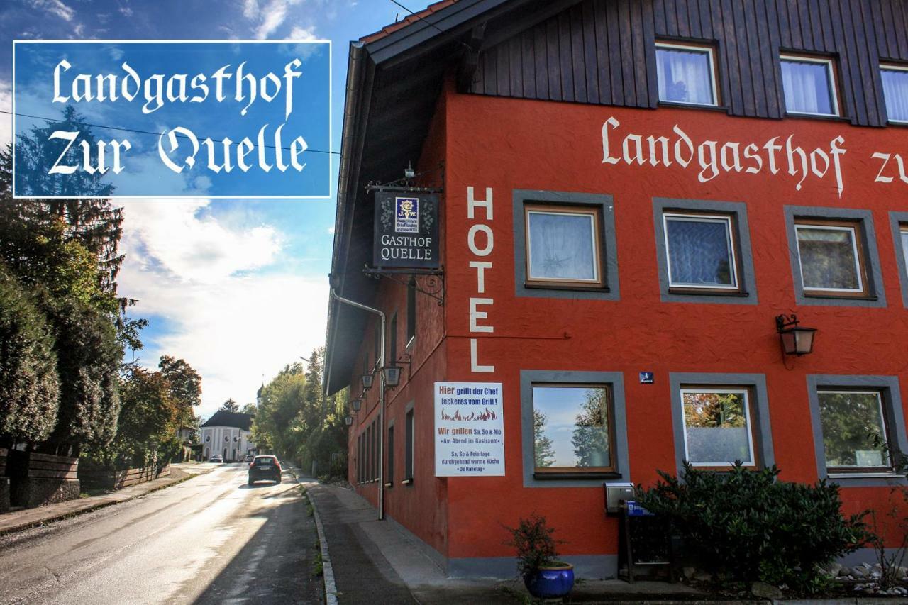 Landgasthof Zur Quelle Seeshaupt Buitenkant foto